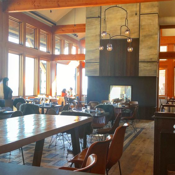 The Meridian Restaurant and Bar at Headlands Coastal Lodge & Spa, Pacific City, Oregon. 