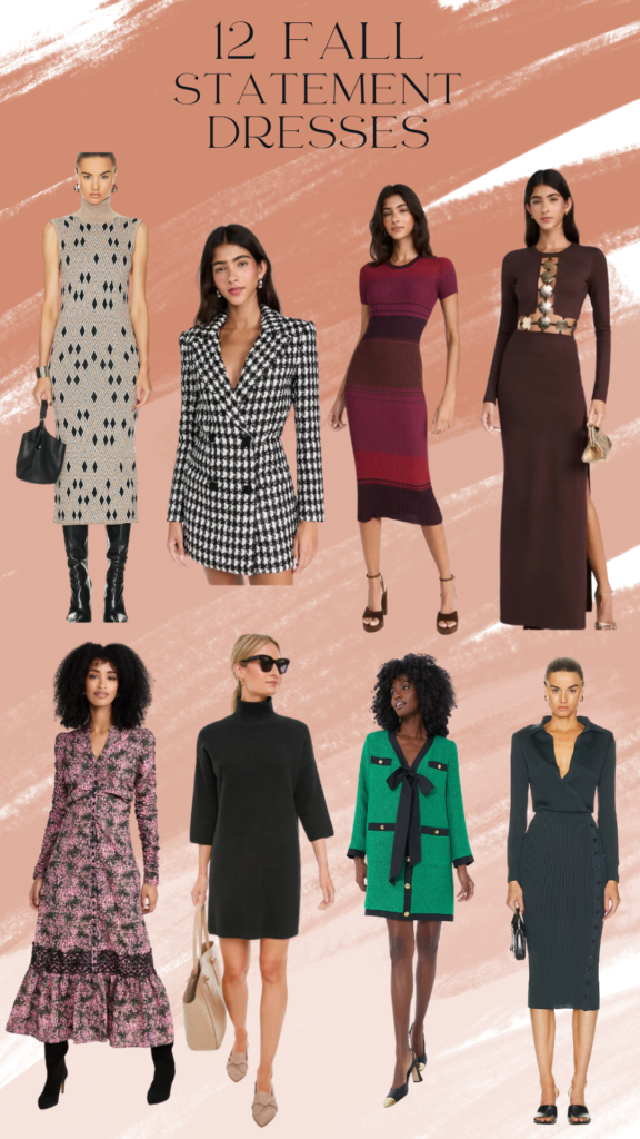 12 Fall Statement Dresses For Fall