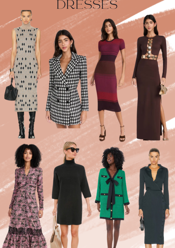 12 Chic Statment Dresses for Fall