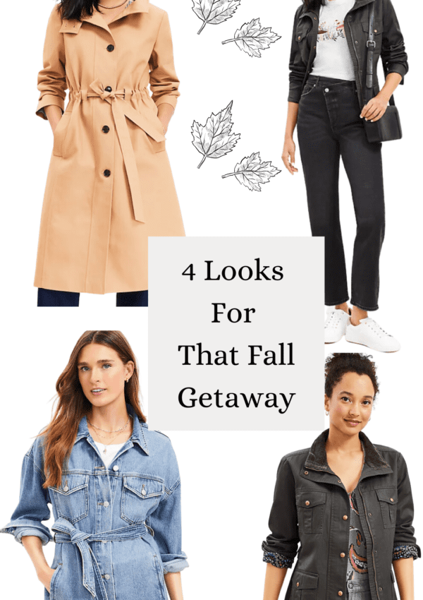4 Fabulous Fall Jackets For That Weekend Getaway